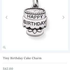 James Avery happy birthday charm
